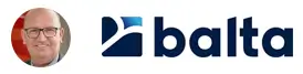 Geert Vanden Bossche, Marketing Director profile image and Balta Industries logo