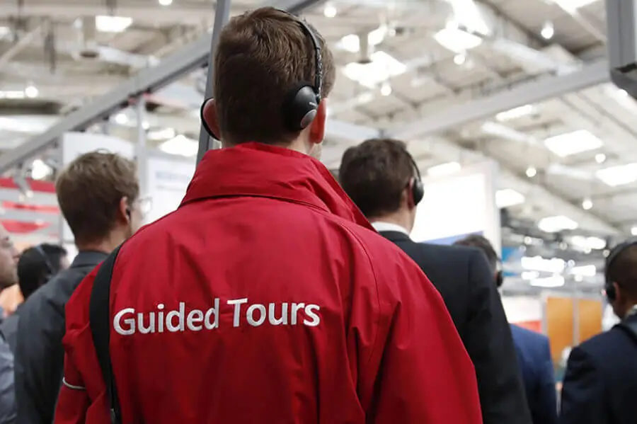 Guided technology tours
